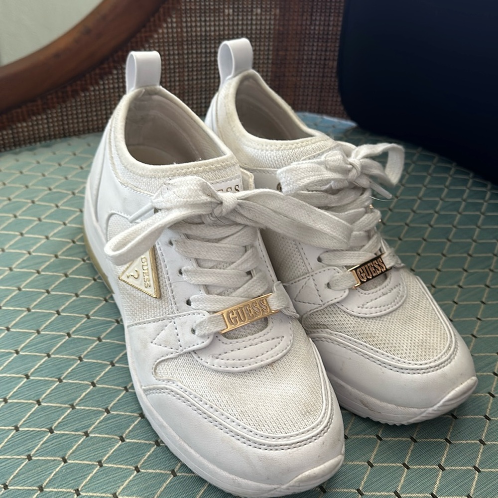 White sneakers